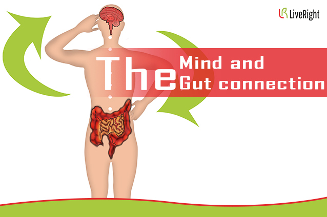 Mind and gut connection.