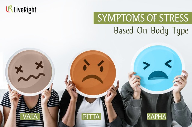 Symptoms of Stress based on body type