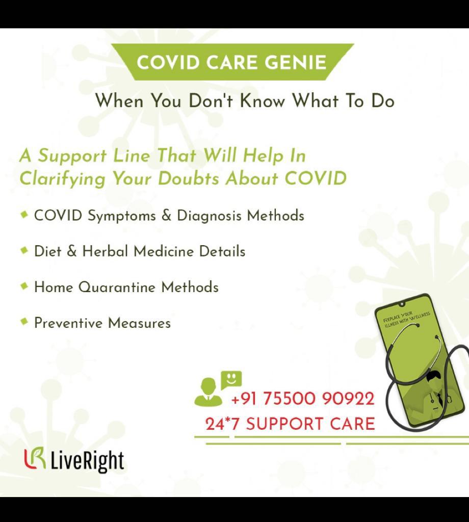 covid genie for covid-19 second wave symptoms 