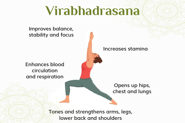 Virabhadrasana 