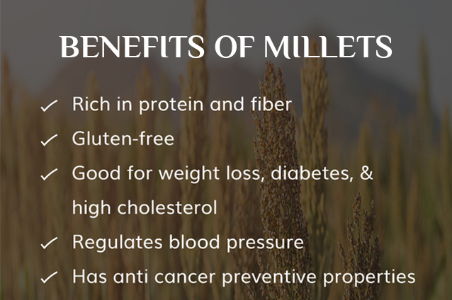 Benefits of millets 