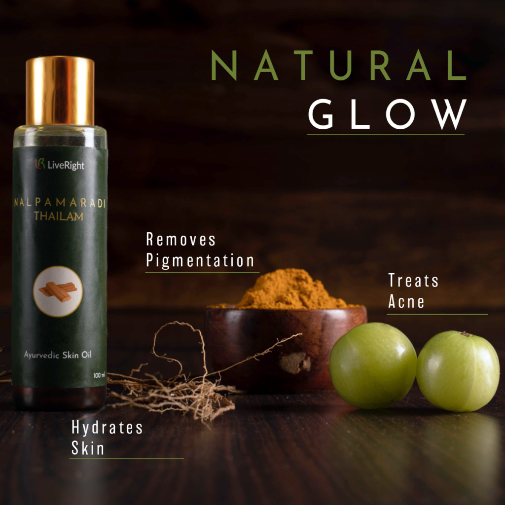 Nalpamaradi Thailam for a natural glow