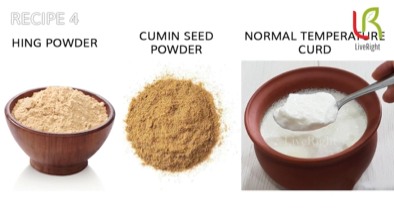 How to intake curd during Loose Motions