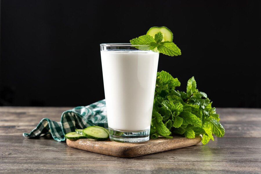 Buttermilk (a drink to reduce excess vaginal discharge)